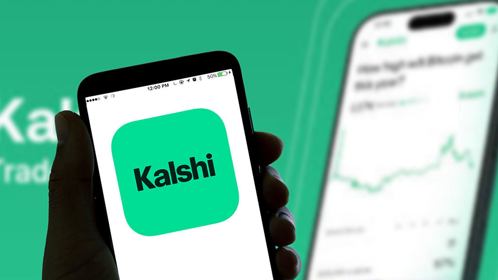 SPAIN - 2026/03/18: In this photo illustration, the Kalshi online betting app logo is seen displayed on a smartphone screen. (Photo Illustration by Davide Bonaldo/SOPA Images/LightRocket via Getty Images)