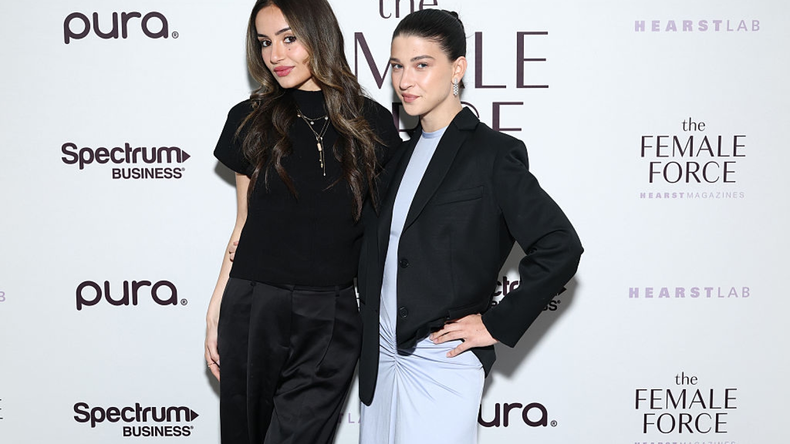 NEW YORK, NEW YORK - MARCH 03: Sophia Kianni and Phoebe Gates attend the The Female Force hosted by Hearst Magazines at Hearst Tower on March 03, 2026 in New York City. (Photo by Cindy Ord/Getty Images for Hearst)